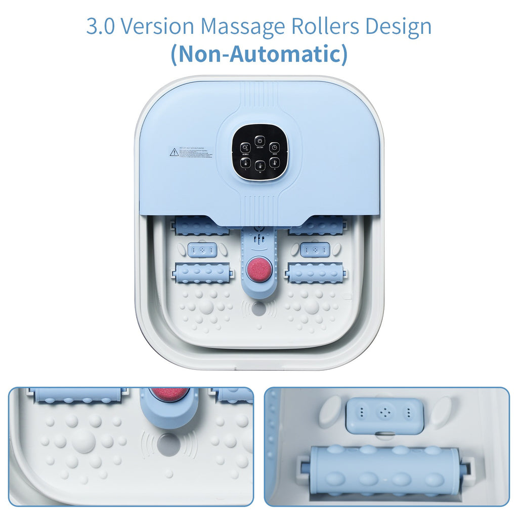 Electric Collapsible Foot Spa Massager for Home