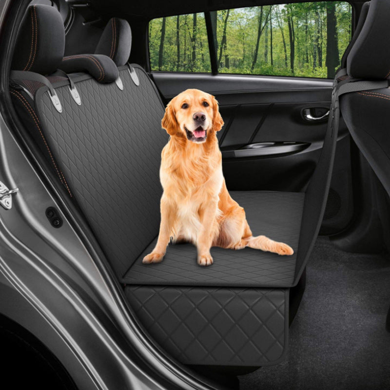 Pet Car Hammock Seat Protector with Zipper