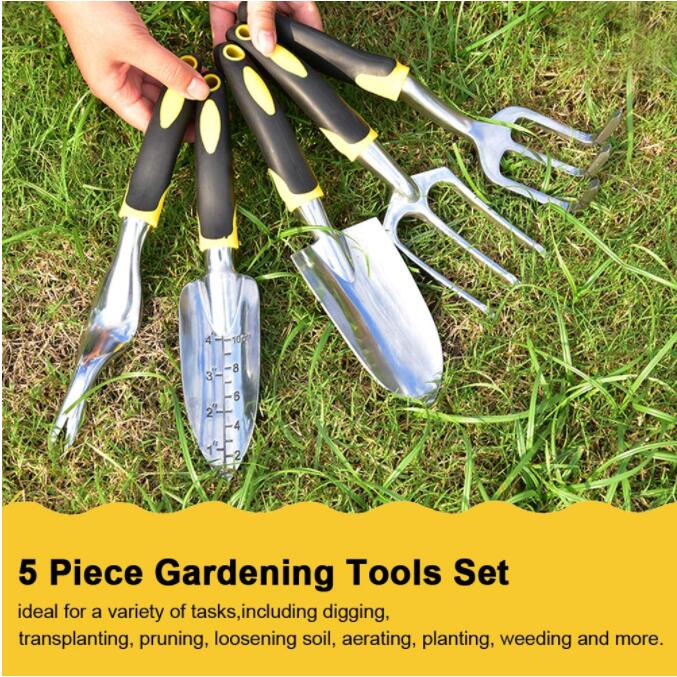 Garden Trowel Rake & Weeder Set