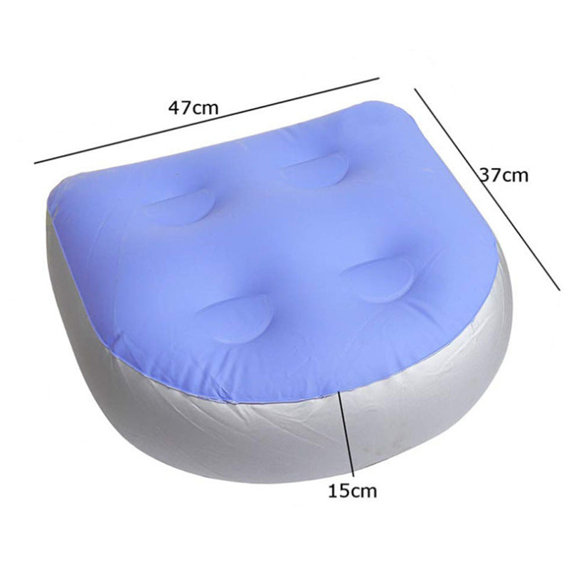 Inflatable Hot Tub Booster Seat Cushion 47x37x15cm