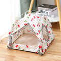 Cozy Cat Tent House – Soft Enclosed Pet Bed for Cats