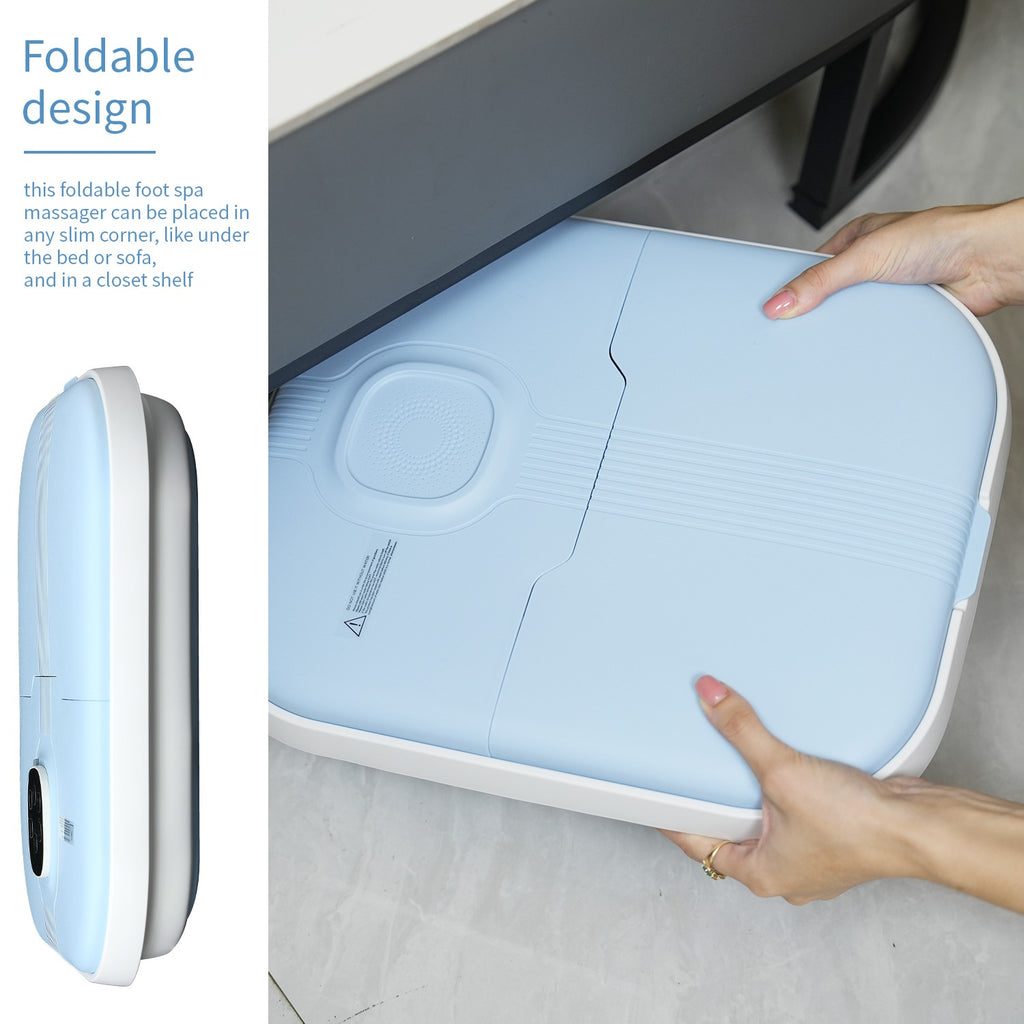 Electric Collapsible Foot Spa Massager for Home