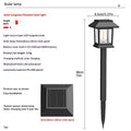 Vintage Solar Garden Landscape Light