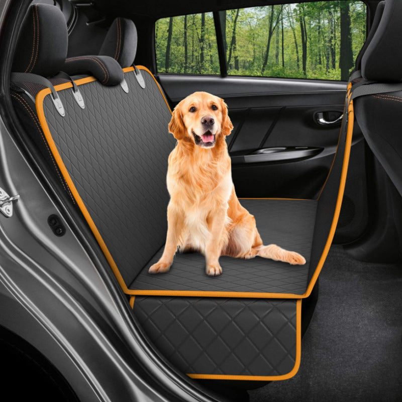 Pet Car Hammock Seat Protector with Zipper