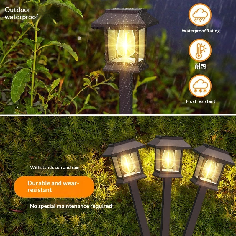 Vintage Solar Garden Landscape Light