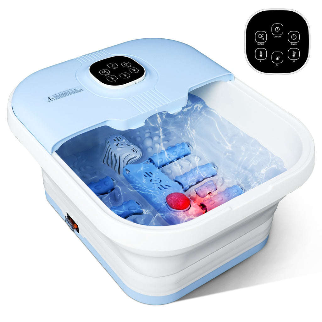 Electric Collapsible Foot Spa Massager for Home